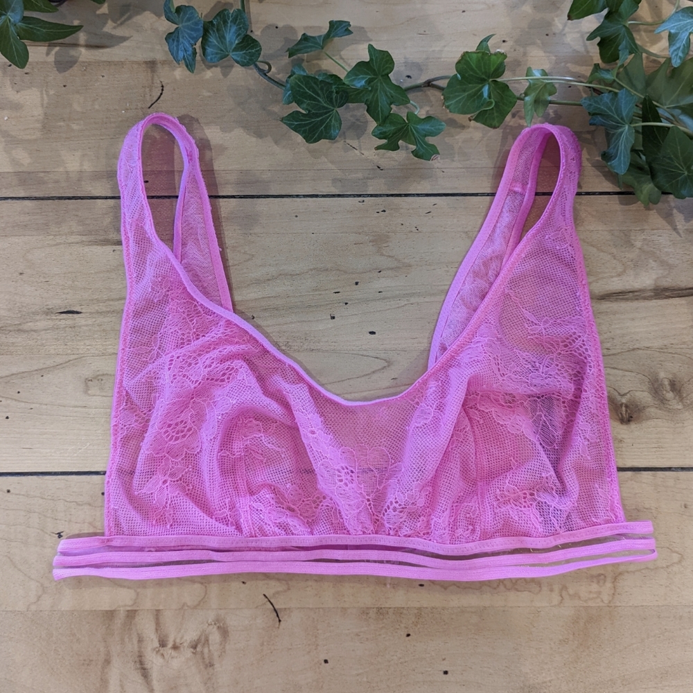 Victoria's Secret Pink Lace Bralette